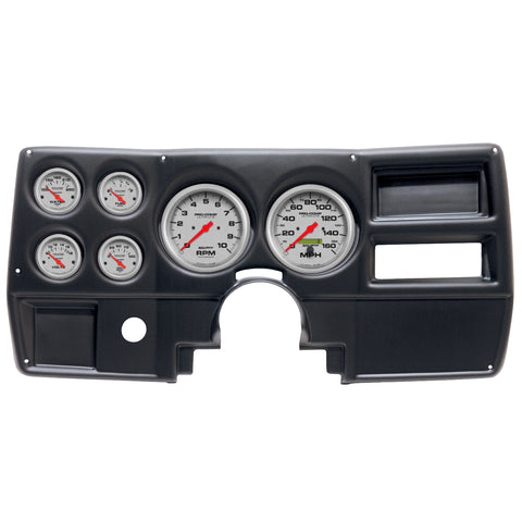 6 GAUGE DIRECT-FIT DASH KIT CHEVY/GMC TRUCK NO VENT 84-87 ULTRA-LITE