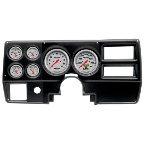 6 GAUGE DIRECT-FIT DASH KIT CHEVY/GMC TRUCK AC 84-87 ULTRA-LITE