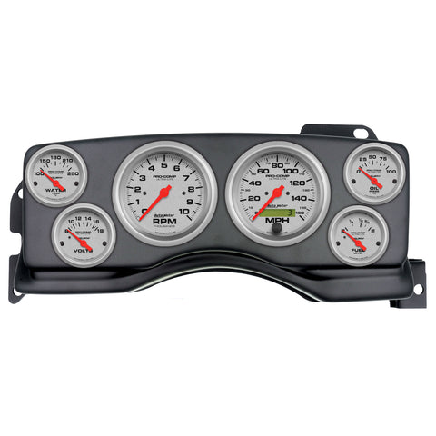6 GAUGE DIRECT-FIT DASH KIT FORD MUSTANG 90-93 ULTRA-LITE
