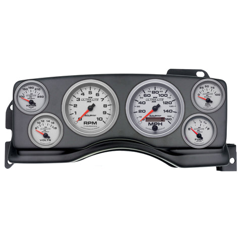 6 GAUGE DIRECT-FIT DASH KIT FORD MUSTANG 90-93 ULTRA-LITE II