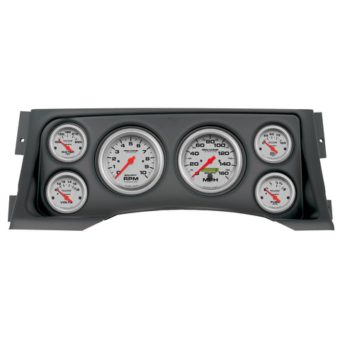 6 GAUGE DIRECT-FIT DASH KIT CHEVY/GMC TRUCK 95-98 ULTRA-LITE