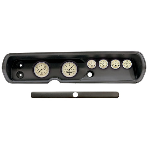 6 GAUGE DIRECT-FIT DASH KIT CHEVY CHEVELL 64-65 ANTIQUE BEIGE
