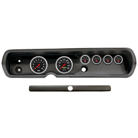 6 GAUGE DIRECT-FIT DASH KIT CHEVY CHEVELL 64-65 SPORT-COMP
