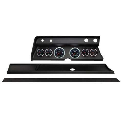 6 GAUGE DIRECT-FIT DASH KIT CHEVY CHEVELLE 66 COBALT