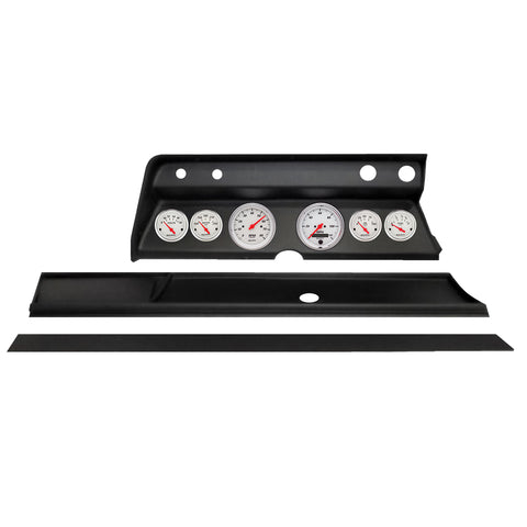 6 GAUGE DIRECT-FIT DASH KIT CHEVY CHEVELLE 67 ARCTIC WHITE