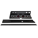 6 GAUGE DIRECT-FIT DASH KIT CHEVY CHEVELLE 67 DESIGNER BLACK