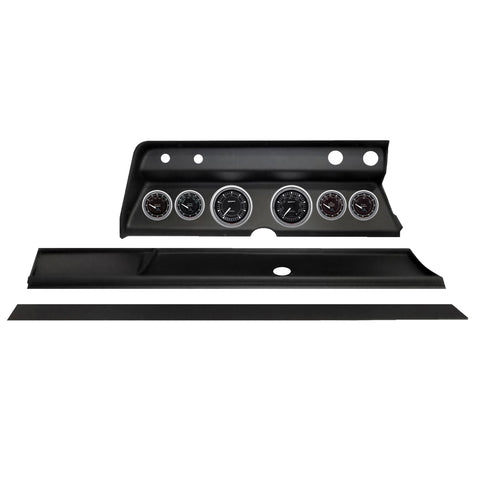 6 GAUGE DIRECT-FIT DASH KIT CHEVY CHEVELLE 67 CHRONO CHROME