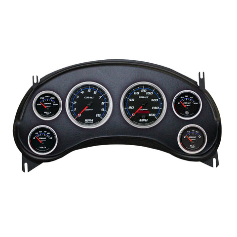 6 GAUGE DIRECT-FIT DASH KIT CHEVY S10 TRUCK 98-04 DESIGNER BLACK