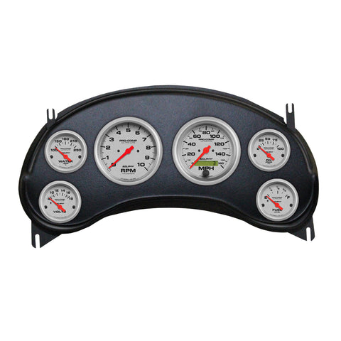 6 GAUGE DIRECT-FIT DASH KIT CHEVY S10 TRUCK 98-04 ULTRA-LITE