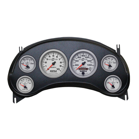 6 GAUGE DIRECT-FIT DASH KIT CHEVY S10 TRUCK 98-04 ULTRA-LITE II