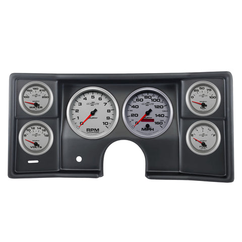 6 GAUGE DIRECT-FIT DASH KIT MALIBU/EL CAMINO/MONTECARLO 78-81 ULTRA-LITE II