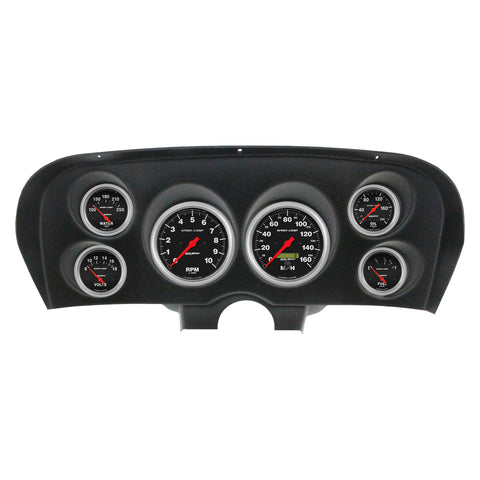 6 GAUGE DIRECT-FIT DASH KIT FORD MUSTANG 69-70 SPORT-COMP