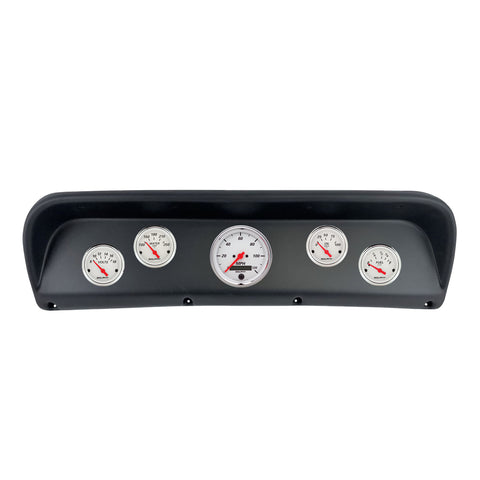 5 GAUGE DIRECT-FIT DASH KIT FORD F100 67-72 ARCTIC WHITE