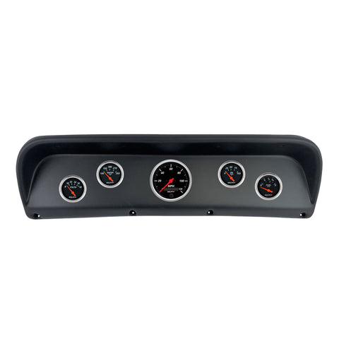 5 GAUGE DIRECT-FIT DASH KIT FORD F100 67-72 DESIGNER BLACK