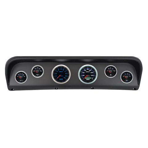 6 GAUGE DIRECT-FIT DASH KIT FORD F100 67-72 COBALT