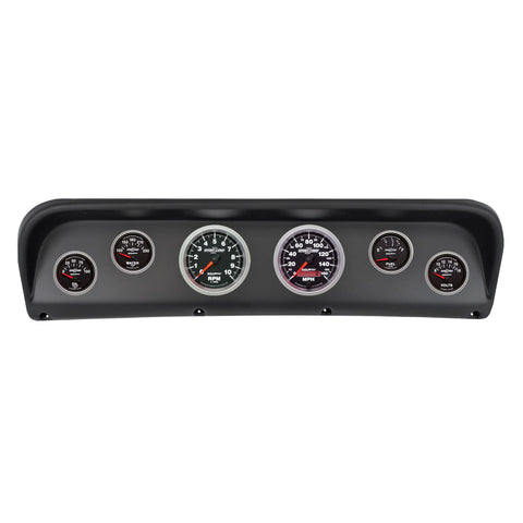 6 GAUGE DIRECT-FIT DASH KIT FORD F100 67-72 SPORT-COMP II