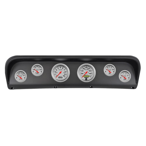 6 GAUGE DIRECT-FIT DASH KIT FORD F100 67-72 ULTRA-LITE