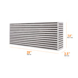 Mishimoto MMUIC-14 Universal Air-to-Air Race Intercooler Core 20in X 7.8in X 3.5in