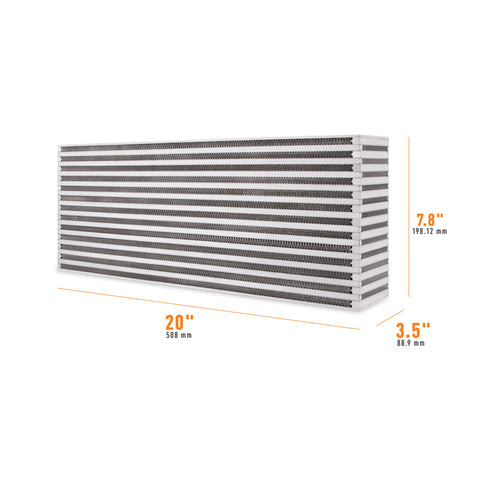 Mishimoto MMUIC-14 Universal Air-to-Air Race Intercooler Core 20in X 7.8in X 3.5in