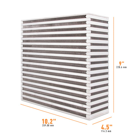Mishimoto MMUIC-22 Universal Air-to-Air Race Intercooler Core 10.2 In X 9in X 4.5in