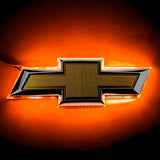 3057-005 - 2014-2015 Chevy Camaro Illuminated Bowtie - Amber
