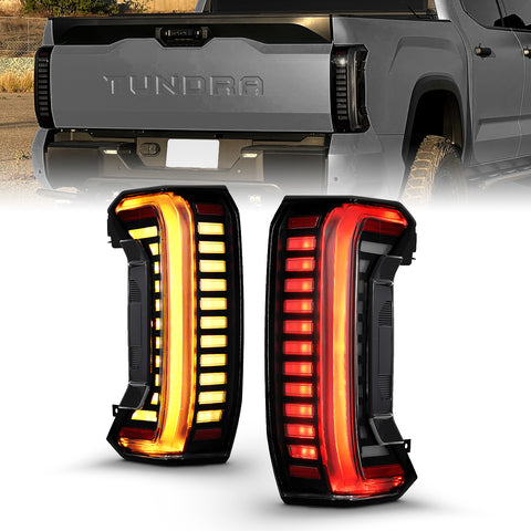 ANZO USA - FULL LED TAIL LIGHTS SMOKE LENS - 311455X