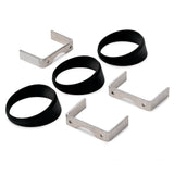 ANGLE RINGS 3 PCS. BLACK FOR 2-5/8" GAUGES