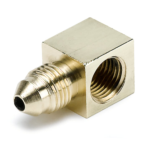 FITTING ADAPTER 90 ° 1/8" NPTF FEMALE TO -3AN MALE BRASS