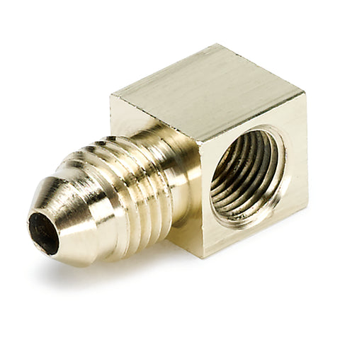 FITTING ADAPTER 90 ° 1/8" NPTF FEMALE TO -4AN MALE BRASS