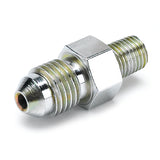 FITTING ADAPTER -4AN MALE TO 1/16" NPT MALE FOR FORD FUEL RAIL