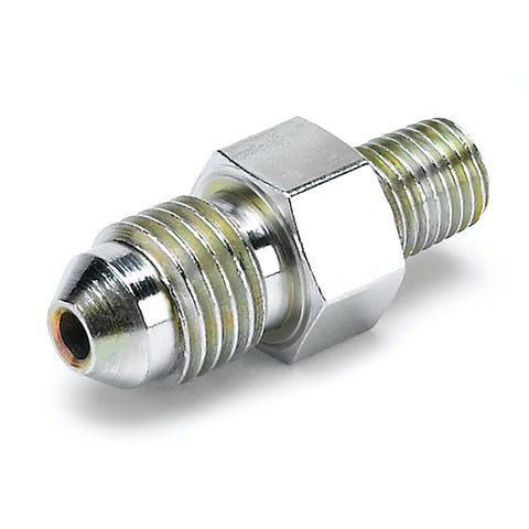 FITTING ADAPTER -4AN MALE TO 1/16" NPT MALE FOR FORD FUEL RAIL