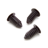 RATCHET FASTENERS 100 PCS. BLACK FOR GAUGE POD / PILLAR INSTALLATION