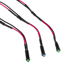 LED INDICATOR LIGHT KIT (2 GREEN 1 BLUE)