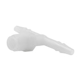 FITTING TEE 3/16" HOSE BARB TO 1/8" NPT MALE PLASTIC