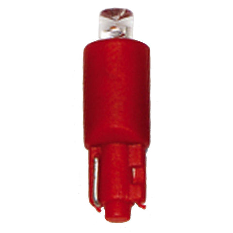 LED BULB REPLACEMENT T1-3/4 WEDGE RED FOR MONSTER TACH