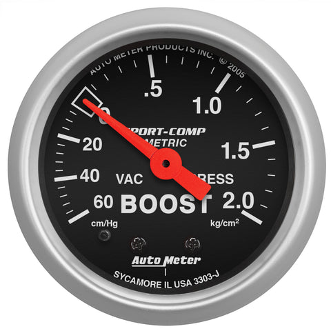 2-1/16" BOOST/VACUUM 60 CM/HG-2.0 KG/CM2 SPORT-COMP