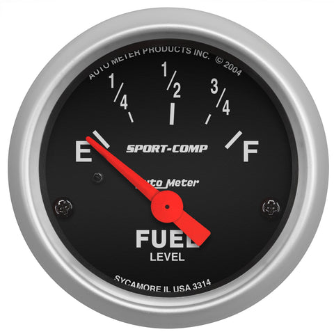 2-1/16" FUEL LEVEL 0-90 O SSE SPORT-COMP