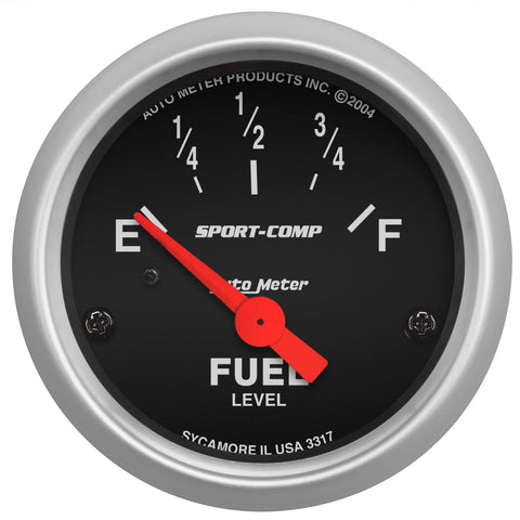 2-1/16" FUEL LEVEL 0-30 O SSE SPORT-COMP