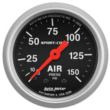 2-1/16" AIR PRESSURE 0-150 PSI SPORT-COMP