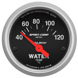 2-1/16 In. WATER TEMPERATURE 40-120 Celsius SPORT-COMP