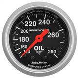 2-1/16" OIL TEMPERATURE 140-280 °F SPORT-COMP