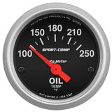 2-1/16" OIL TEMPERATURE 100-250 °F SPORT-COMP