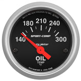 2-1/16" OIL TEMPERATURE 140-300 °F SPORT-COMP