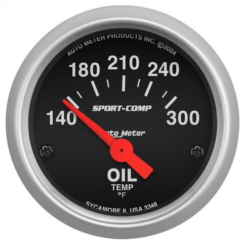2-1/16" OIL TEMPERATURE 140-300 °F SPORT-COMP