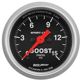 2-1/16" BOOST 0-15 PSI SPORT-COMP