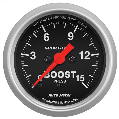 2-1/16" BOOST 0-15 PSI SPORT-COMP