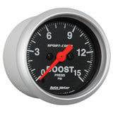 2-1/16" BOOST 0-15 PSI SPORT-COMP