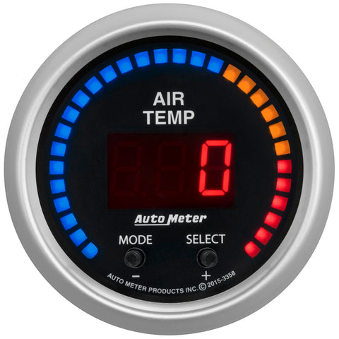 2-1/16" DUAL AIR INTAKE TEMPERATURE 0-300 ºF SPORT-COMP