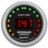 2-1/16" WIDEBAND STREET AIR/FUEL RATIO 10:1-17:1 AFR SPORT-COMP