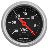 2-1/16" VACUUM 0-30 IN HG SPORT-COMP